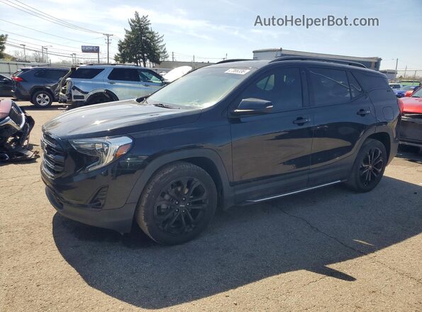 3GKALPEV0LL212188 2020 GMC TERRAIN Черный Передняя левая четверть