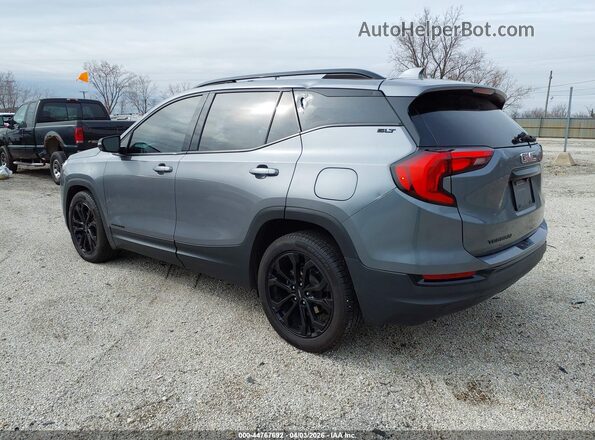 3GKALPEV0ML348600 2021 GMC TERRAIN Gray Tył lewy