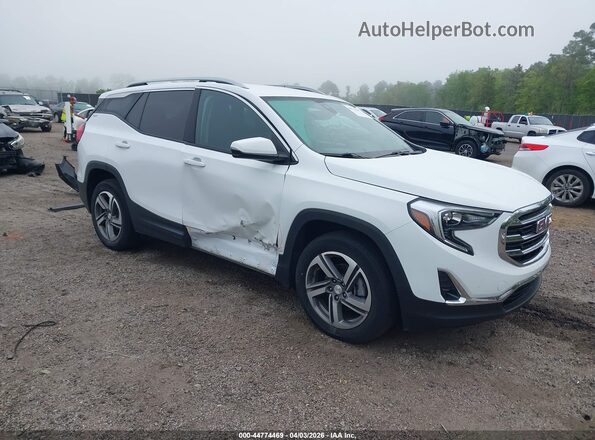 3GKALPEV3LL134022 2020 GMC TERRAIN White Передня права чверть