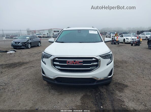 3GKALPEV3LL134022 2020 GMC TERRAIN White Вид задньої частини салону