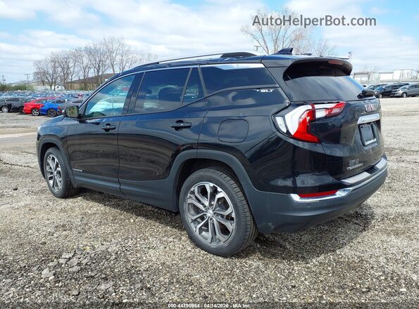 3GKALPEV3ML385933 2021 GMC TERRAIN Черный Задняя левая четверть