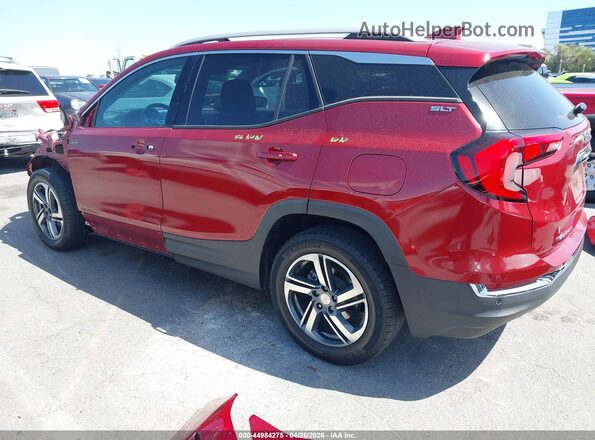 3GKALPEV4LL220567 2020 GMC TERRAIN Red Задня ліва чверть