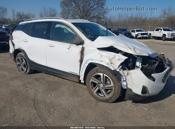 3GKALPEV4ML313882 2021 GMC TERRAIN White Przód prawy