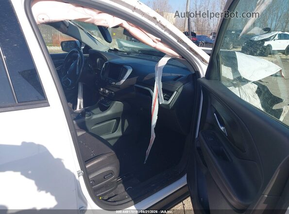 3GKALPEV4ML313882 2021 GMC TERRAIN White Widok wnętrza z przodu