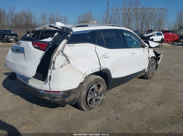3GKALPEV4ML313882 2021 GMC TERRAIN White Tył prawy