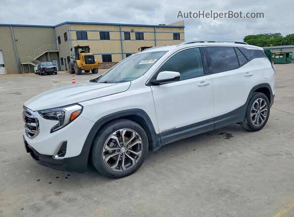 3GKALPEV5ML317066 2021 GMC TERRAIN White Передня ліва чверть