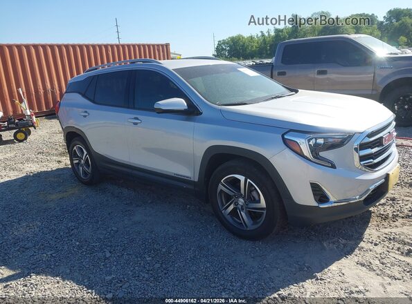 3GKALPEV6LL322582 2020 GMC TERRAIN Серебряный Передняя правая четверть