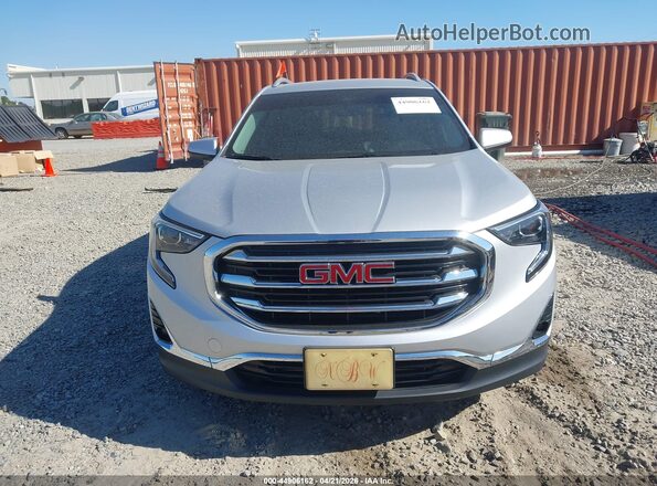3GKALPEV6LL322582 2020 GMC TERRAIN Серебряный Вид щитка приборов