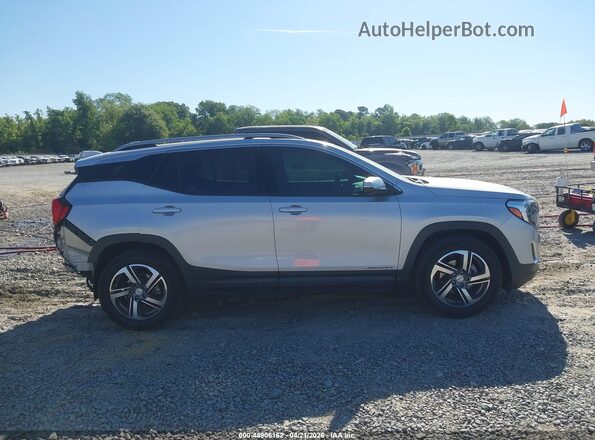 3GKALPEV6LL322582 2020 GMC TERRAIN Серебряный Вид задней части салона