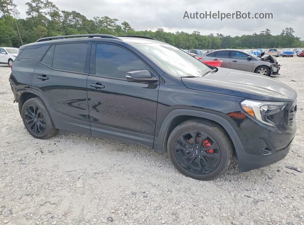 3GKALPEV9LL217048 2020 GMC TERRAIN Черный Передняя правая четверть