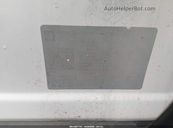 3GKALPEX0LL213763 2020 GMC TERRAIN White Вид підкапотного простору