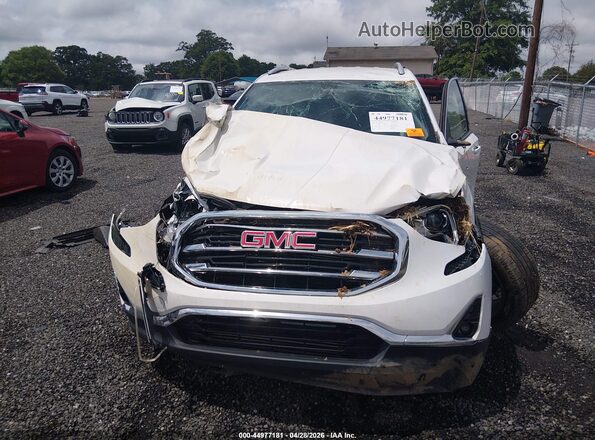 3GKALPEX0LL213763 2020 GMC TERRAIN White Вид щитка приладів