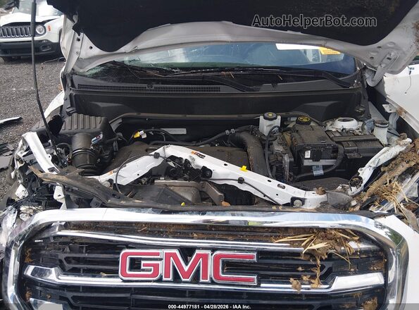3GKALPEX0LL213763 2020 GMC TERRAIN White Вид ззаду