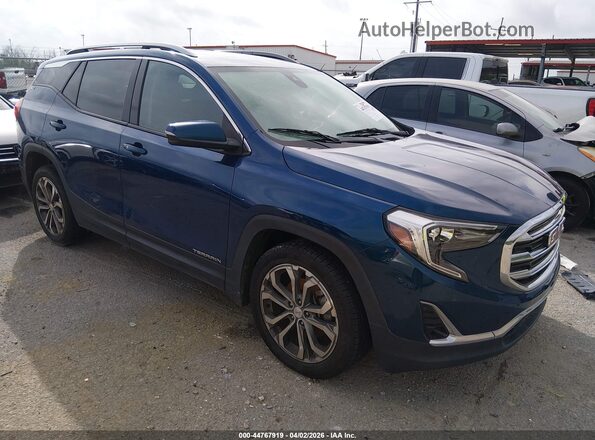 3GKALPEX2LL186713 2020 GMC TERRAIN Blue Առջևի աջ