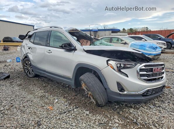3GKALPEX5KL296850 2019 GMC TERRAIN Silver Przód prawy