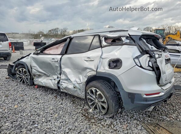 3GKALPEX5KL296850 2019 GMC TERRAIN Silver Tył lewy