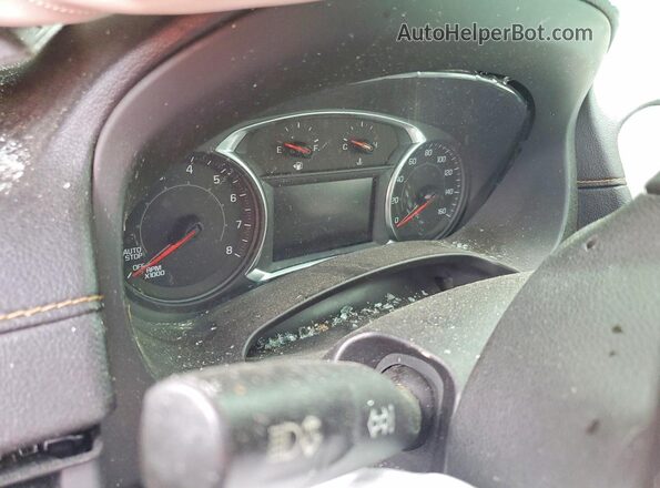 3GKALPEX5KL296850 2019 GMC TERRAIN Silver Widok zestawu wskaźników