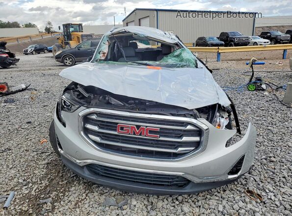 3GKALPEX5KL296850 2019 GMC TERRAIN Silver Widok z przodu