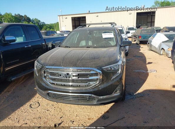 3GKALPEX5LL122648 2020 GMC TERRAIN Black Вид щитка приладів
