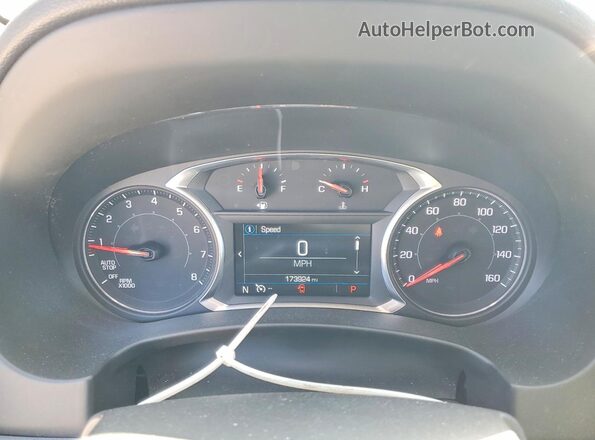 3GKALPEX7JL142588 2018 GMC TERRAIN Черный Вид щитка приборов