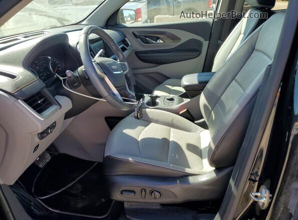 3GKALPEX7JL142588 2018 GMC TERRAIN Черный Вид салона спереди