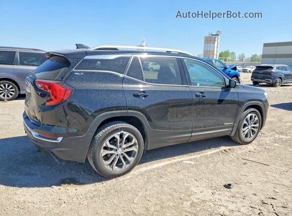 3GKALPEX7JL142588 2018 GMC TERRAIN Черный Задняя правая четверть