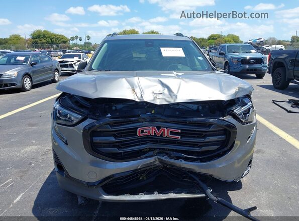 3GKALPEXXLL182487 2020 GMC TERRAIN Silver Вид задньої частини салону