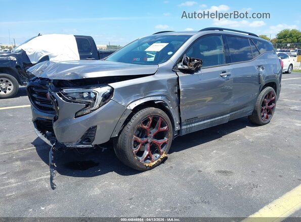 3GKALPEXXLL182487 2020 GMC TERRAIN Silver Передня ліва чверть