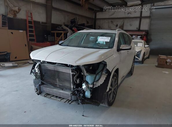 3GKALSEX3LL272597 2020 GMC TERRAIN White Առջևի ձախ երեք քառորդ տեսարան