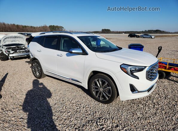 3GKALSEX5KL351087 2019 GMC TERRAIN Белый Передняя правая четверть
