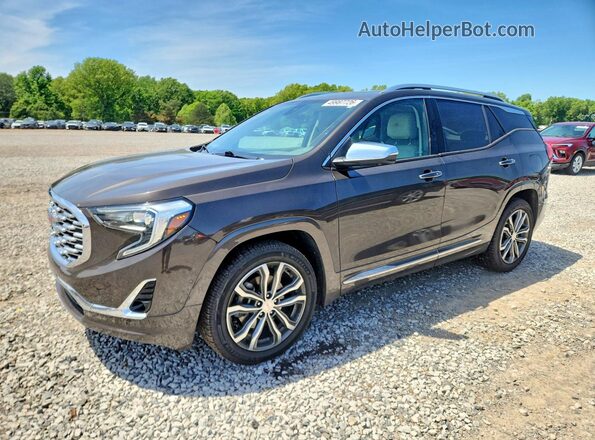 3GKALSEX8KL397786 2019 GMC TERRAIN Серый Передняя левая четверть