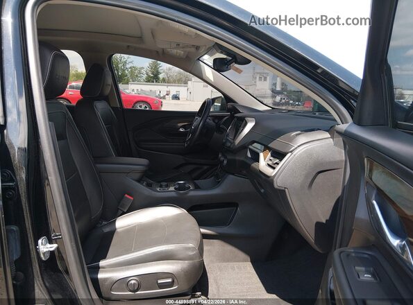 3GKALSEX8LL239076 2020 GMC TERRAIN Black Вид салону спереду