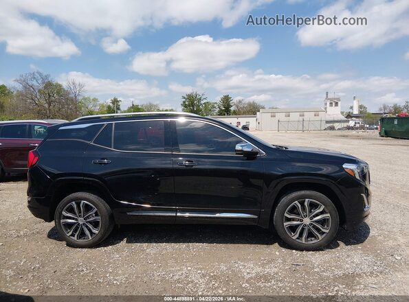 3GKALSEX8LL239076 2020 GMC TERRAIN Black Вид задньої частини салону