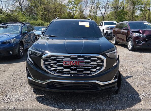 3GKALSEX8LL239076 2020 GMC TERRAIN Black Вид щитка приладів
