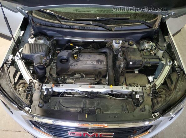 3GKALTEV2ML370770 2021 GMC TERRAIN Серебряный Вид подкапотного пространства