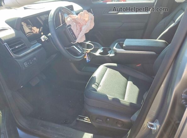 3GKALUEG1SL224428 2025 GMC TERRAIN Gray Widok wnętrza z przodu