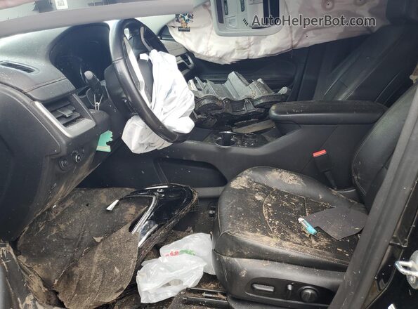 3GKALVEV2LL223116 2020 GMC TERRAIN Black Вид салону спереду