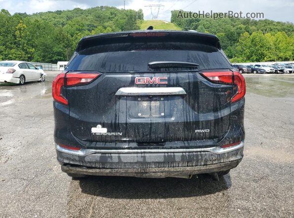 3GKALVEV2LL223116 2020 GMC TERRAIN Black Вид ззаду