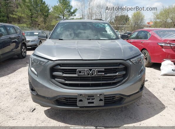 3GKALVEV2LL229496 2020 GMC TERRAIN Серый Вид задней части салона