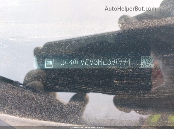 3GKALVEV3ML391994 2021 GMC TERRAIN Gray 