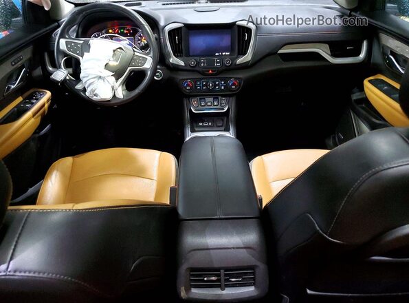 3GKALVEV3ML397276 2021 GMC TERRAIN Черный Вид панели приборов
