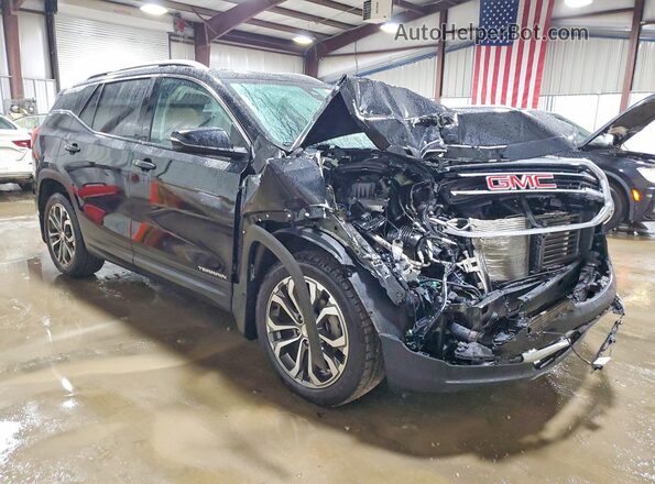 3GKALVEV3ML397276 2021 GMC TERRAIN Черный Передняя правая четверть