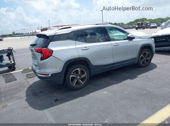 3GKALVEV5LL104038 2020 GMC TERRAIN Silver Tył prawy