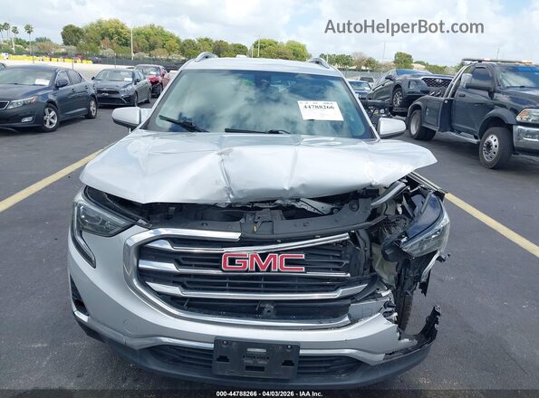 3GKALVEV5LL104038 2020 GMC TERRAIN Silver Widok zestawu wskaźników