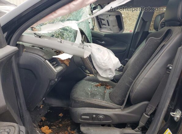 3GKALVEX0KL314370 2019 GMC TERRAIN Черный Вид салона спереди