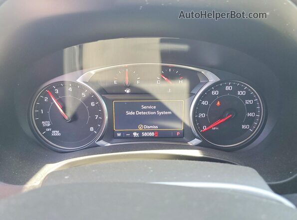3GKALXEX6LL215436 2020 GMC TERRAIN Brown Вид щитка приладів