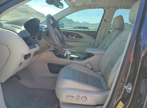 3GKALXEX6LL215436 2020 GMC TERRAIN Brown Вид салону спереду