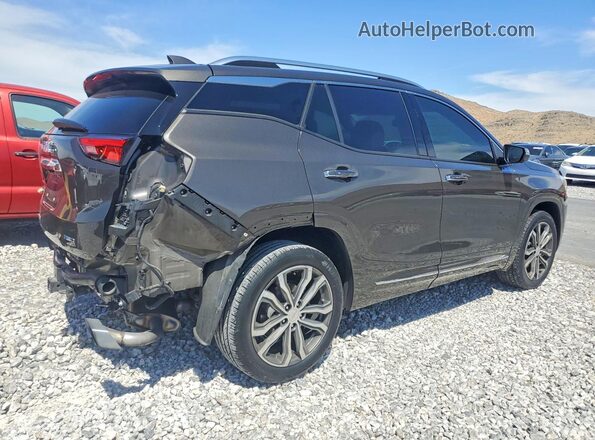 3GKALXEX6LL215436 2020 GMC TERRAIN Brown Задня права чверть