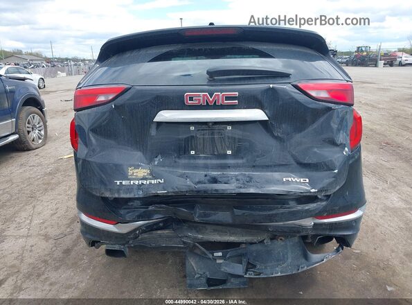 3GKALXEX6LL291366 2020 GMC TERRAIN Black Front view