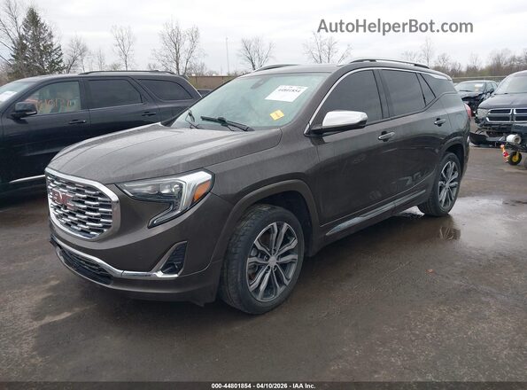 3GKALXEX9LL165552 2020 GMC TERRAIN Brown Przód lewy